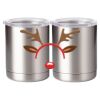 10 oz. Silver Stainless Steel Short Tumbler Thumbnail