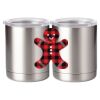 10 oz. Silver Stainless Steel Short Tumbler Thumbnail