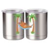 10 oz. Silver Stainless Steel Short Tumbler Thumbnail