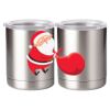 10 oz. Silver Stainless Steel Short Tumbler Thumbnail
