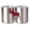 10 oz. Silver Stainless Steel Short Tumbler Thumbnail