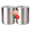10 oz. Silver Stainless Steel Short Tumbler Thumbnail