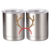 10 oz. Silver Stainless Steel Short Tumbler Thumbnail