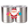 10 oz. Silver Stainless Steel Short Tumbler Thumbnail