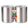 10 oz. Silver Stainless Steel Short Tumbler Thumbnail