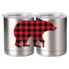 10 oz. Silver Stainless Steel Short Tumbler Thumbnail