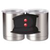 10 oz. Silver Stainless Steel Short Tumbler Thumbnail