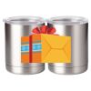10 oz. Silver Stainless Steel Short Tumbler Thumbnail