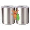 10 oz. Silver Stainless Steel Short Tumbler Thumbnail