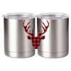10 oz. Silver Stainless Steel Short Tumbler Thumbnail
