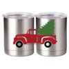 10 oz. Silver Stainless Steel Short Tumbler Thumbnail
