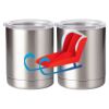 10 oz. Silver Stainless Steel Short Tumbler Thumbnail