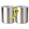 10 oz. Silver Stainless Steel Short Tumbler Thumbnail