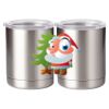 10 oz. Silver Stainless Steel Short Tumbler Thumbnail
