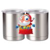 10 oz. Silver Stainless Steel Short Tumbler Thumbnail