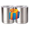 10 oz. Silver Stainless Steel Short Tumbler Thumbnail
