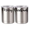 10 oz. Silver Stainless Steel Short Tumbler Thumbnail