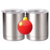 10 oz. Silver Stainless Steel Short Tumbler Thumbnail