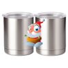 10 oz. Silver Stainless Steel Short Tumbler Thumbnail