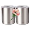 10 oz. Silver Stainless Steel Short Tumbler Thumbnail