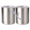 10 oz. Silver Stainless Steel Short Tumbler Thumbnail