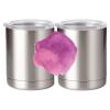 10 oz. Silver Stainless Steel Short Tumbler Thumbnail
