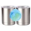 10 oz. Silver Stainless Steel Short Tumbler Thumbnail