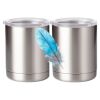 10 oz. Silver Stainless Steel Short Tumbler Thumbnail