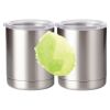 10 oz. Silver Stainless Steel Short Tumbler Thumbnail