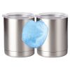 10 oz. Silver Stainless Steel Short Tumbler Thumbnail
