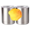 10 oz. Silver Stainless Steel Short Tumbler Thumbnail