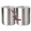 10 oz. Silver Stainless Steel Short Tumbler Thumbnail