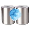 10 oz. Silver Stainless Steel Short Tumbler Thumbnail