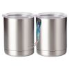10 oz. Silver Stainless Steel Short Tumbler Thumbnail