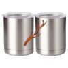 10 oz. Silver Stainless Steel Short Tumbler Thumbnail