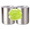 10 oz. Silver Stainless Steel Short Tumbler Thumbnail