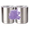 10 oz. Silver Stainless Steel Short Tumbler Thumbnail