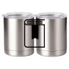10 oz. Silver Stainless Steel Short Tumbler Thumbnail