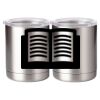 10 oz. Silver Stainless Steel Short Tumbler Thumbnail