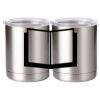 10 oz. Silver Stainless Steel Short Tumbler Thumbnail