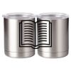 10 oz. Silver Stainless Steel Short Tumbler Thumbnail