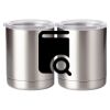 10 oz. Silver Stainless Steel Short Tumbler Thumbnail