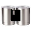 10 oz. Silver Stainless Steel Short Tumbler Thumbnail