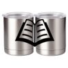 10 oz. Silver Stainless Steel Short Tumbler Thumbnail