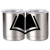 10 oz. Silver Stainless Steel Short Tumbler Thumbnail
