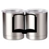 10 oz. Silver Stainless Steel Short Tumbler Thumbnail