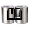 10 oz. Silver Stainless Steel Short Tumbler Thumbnail