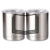 10 oz. Silver Stainless Steel Short Tumbler Thumbnail