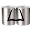 10 oz. Silver Stainless Steel Short Tumbler Thumbnail