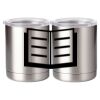 10 oz. Silver Stainless Steel Short Tumbler Thumbnail